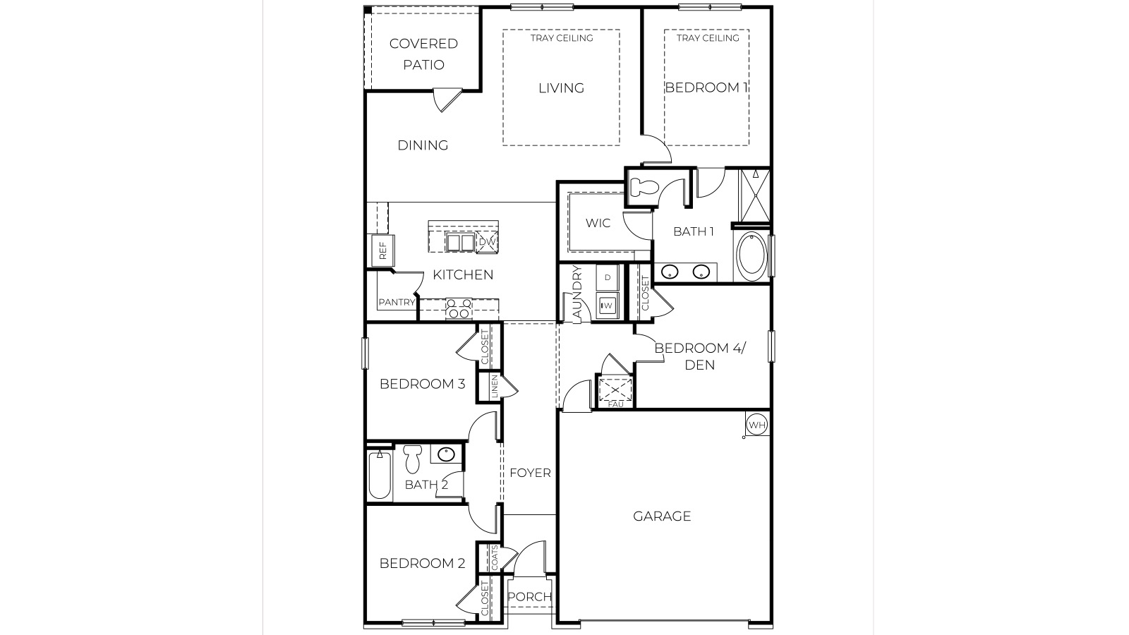 The Beau Floorplan