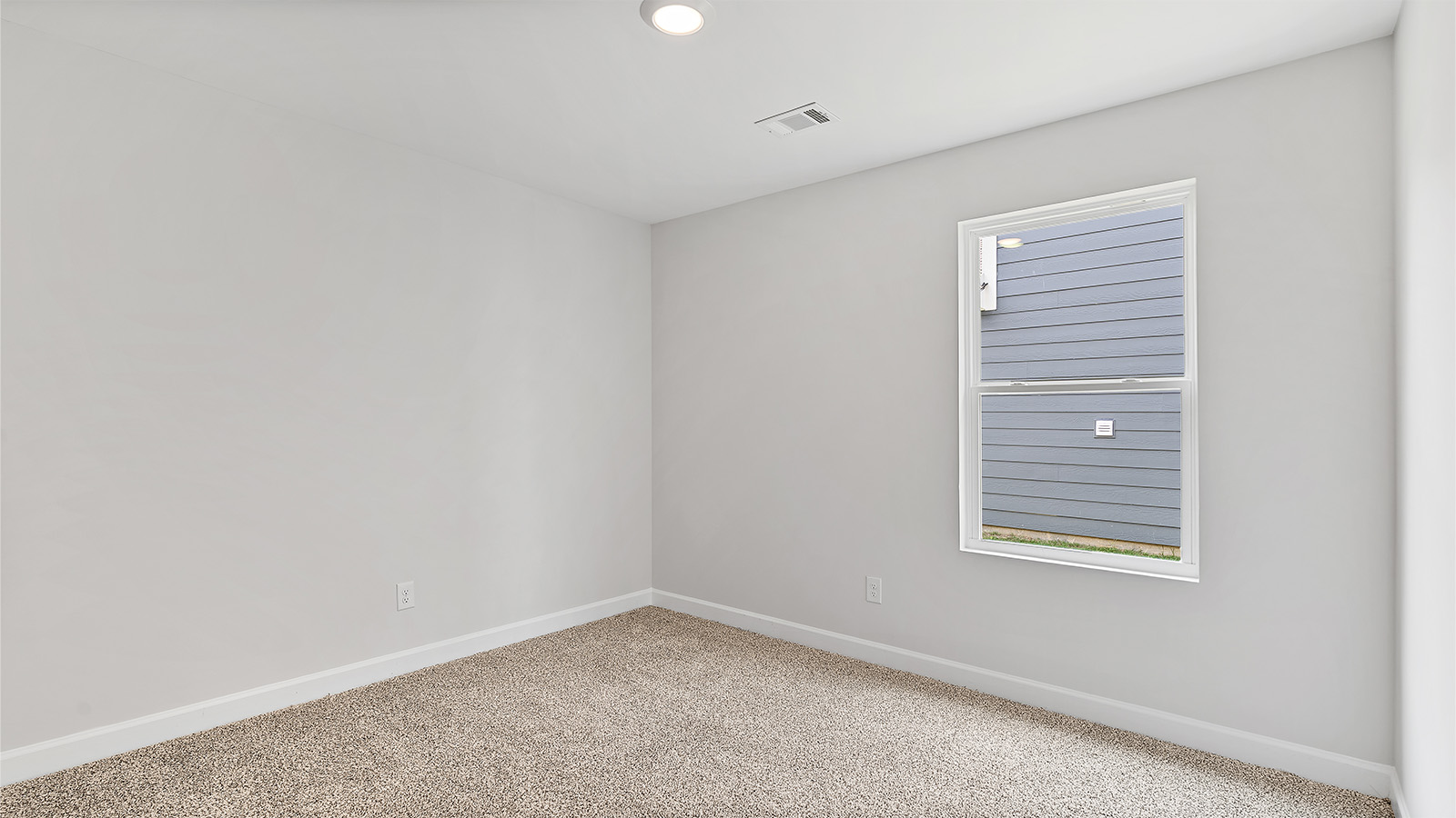 Mohawk carpeted bedrooms, natural lighting, new construction home