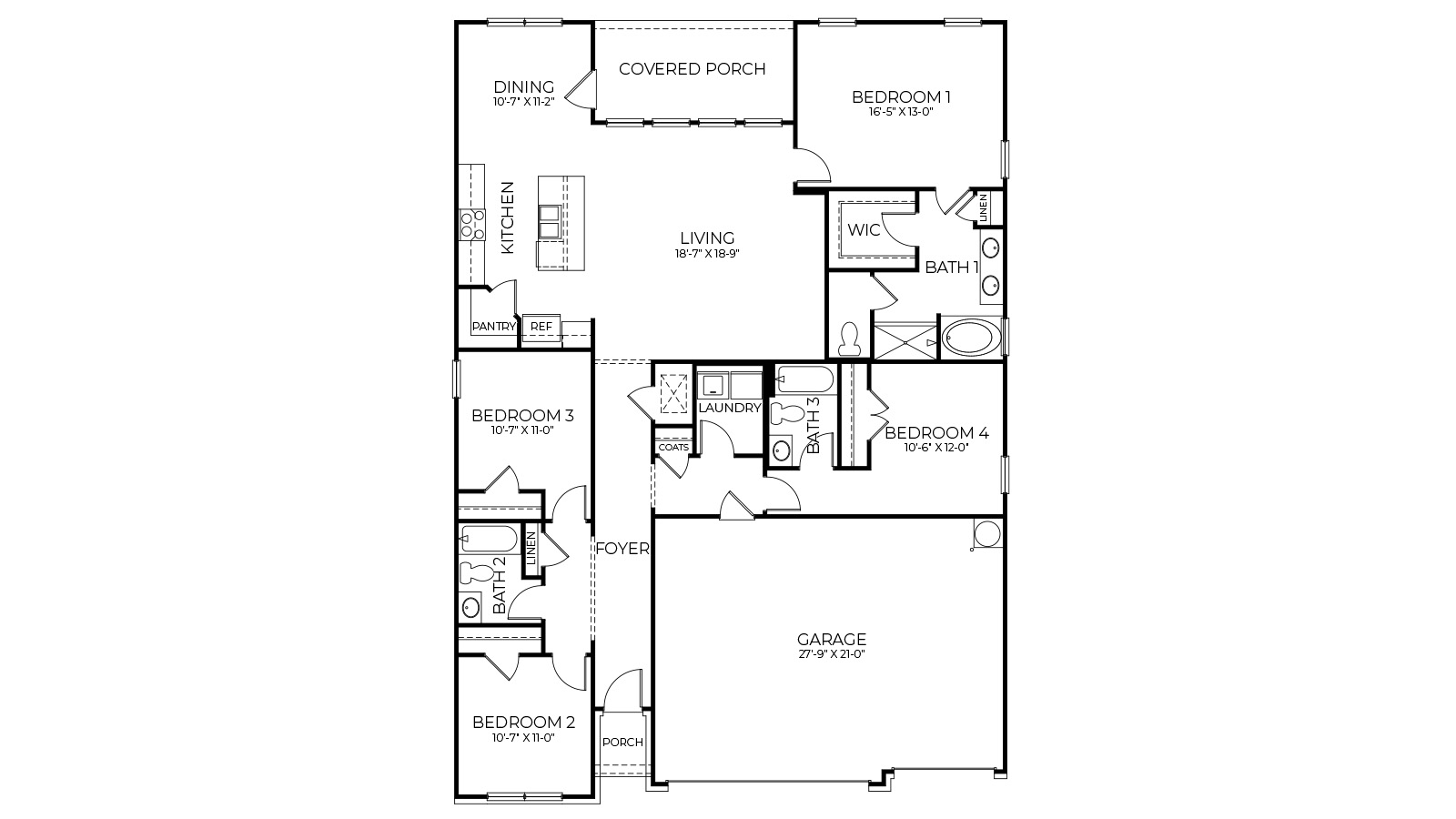 The Willow Floorplan