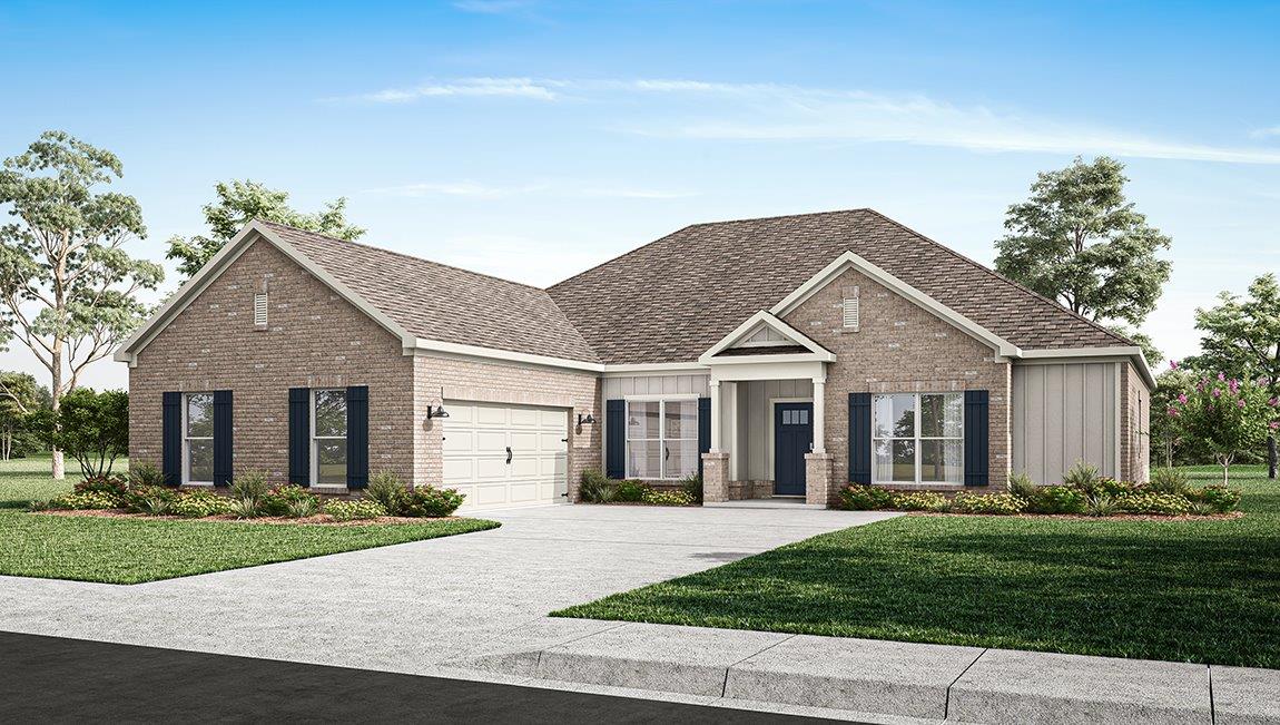 The Avery floorplan rendering