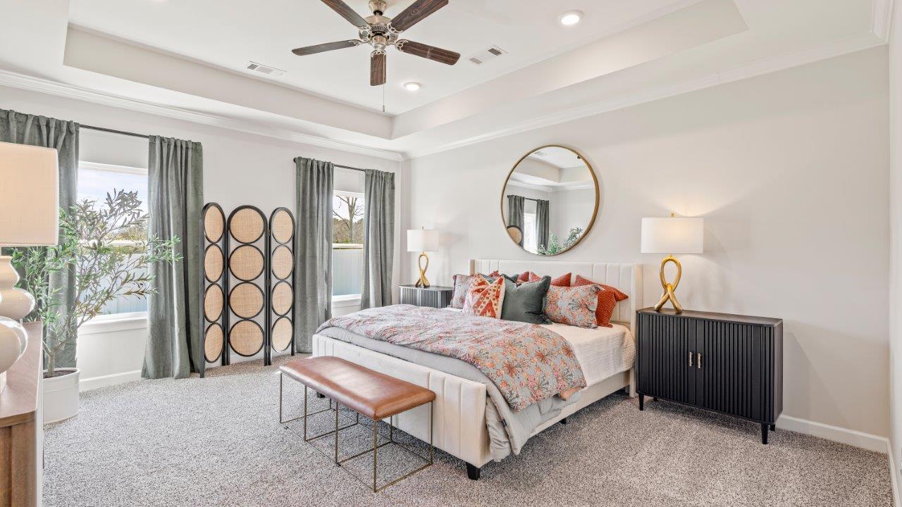 Avery floorplan space in Willow Point community Spacious owner’s suite in the Avery by D.R. Horton