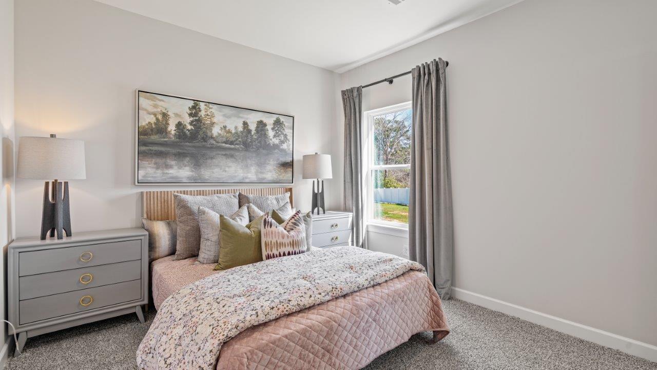 Avery floorplan space in Willow Point community spacious bedroom in the Avery by D.R. Horton