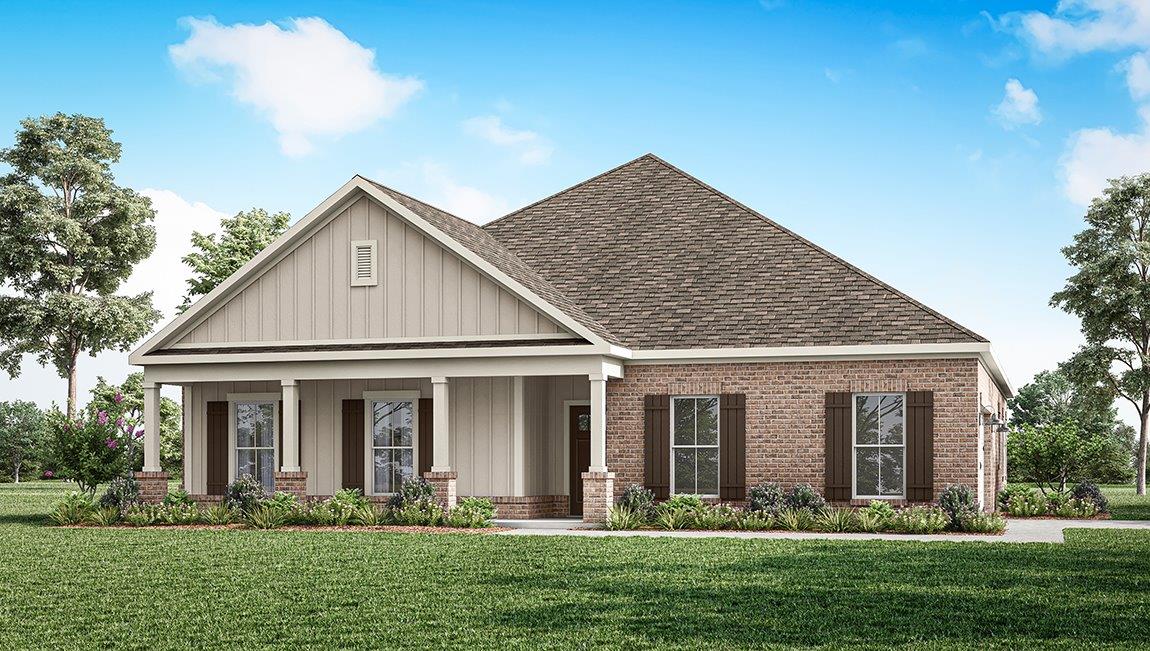 The Victoria floorplan rendering