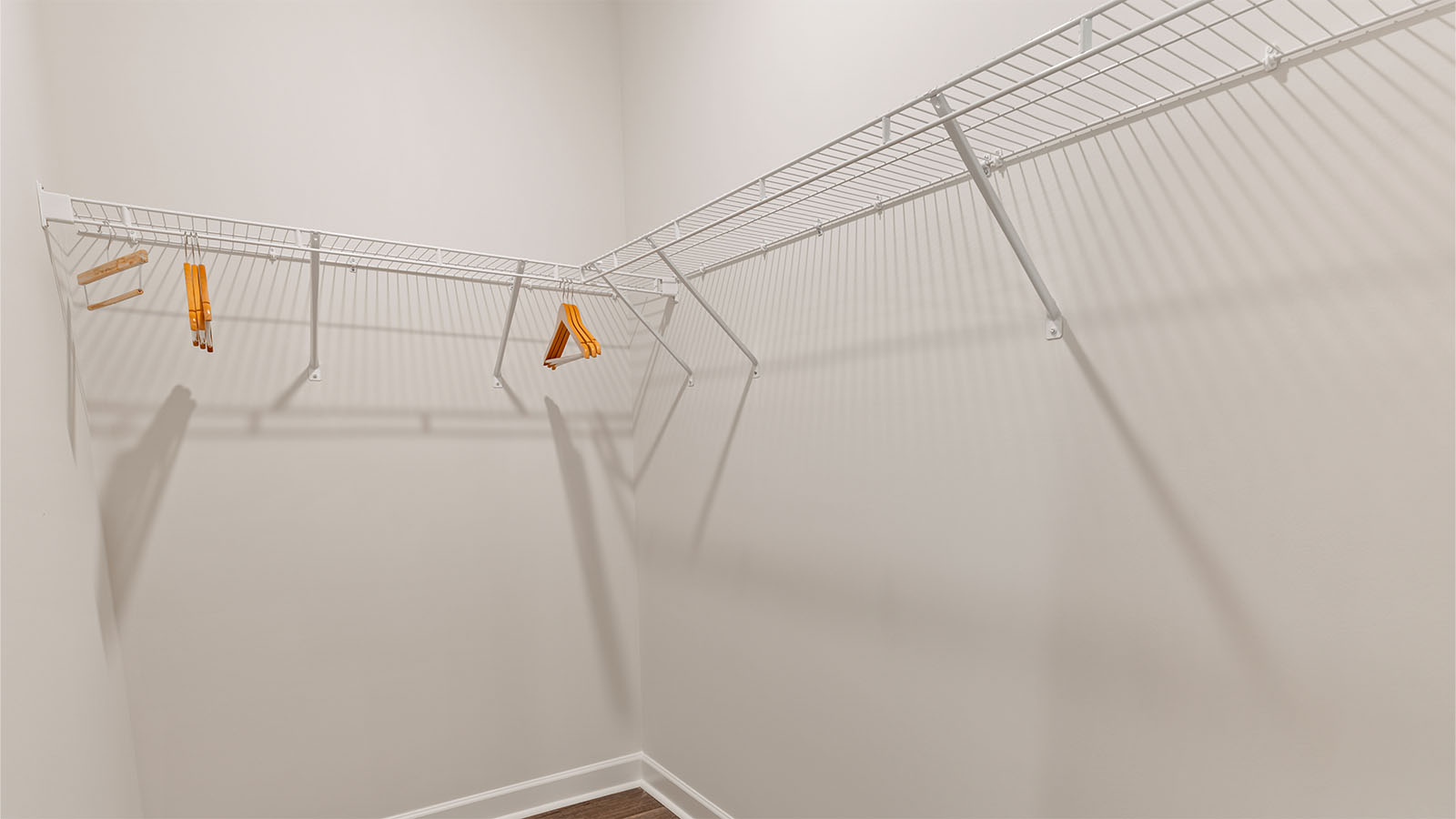 The Camden floorplan walk-in closet