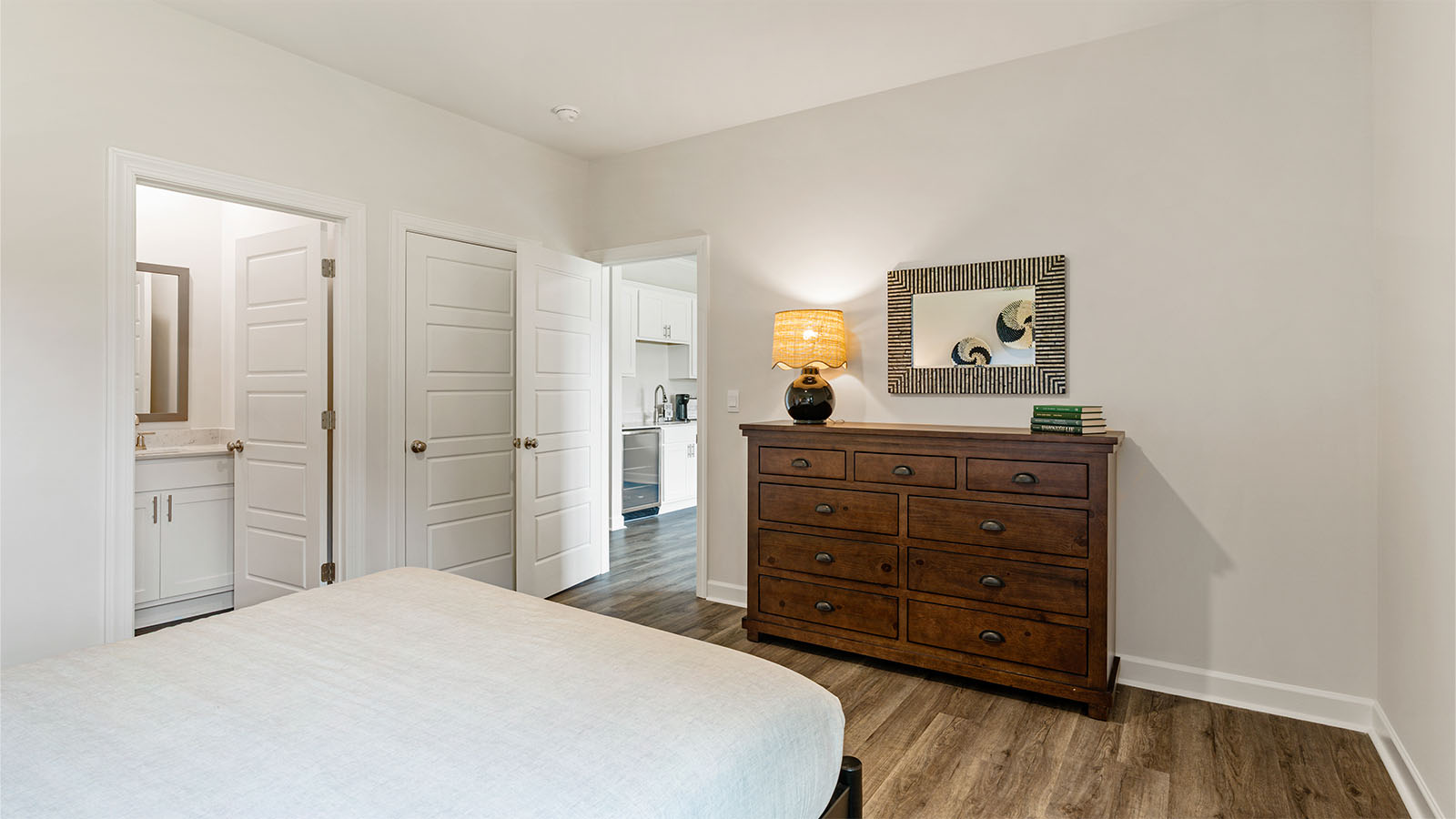 The Camden floorplan bedroom