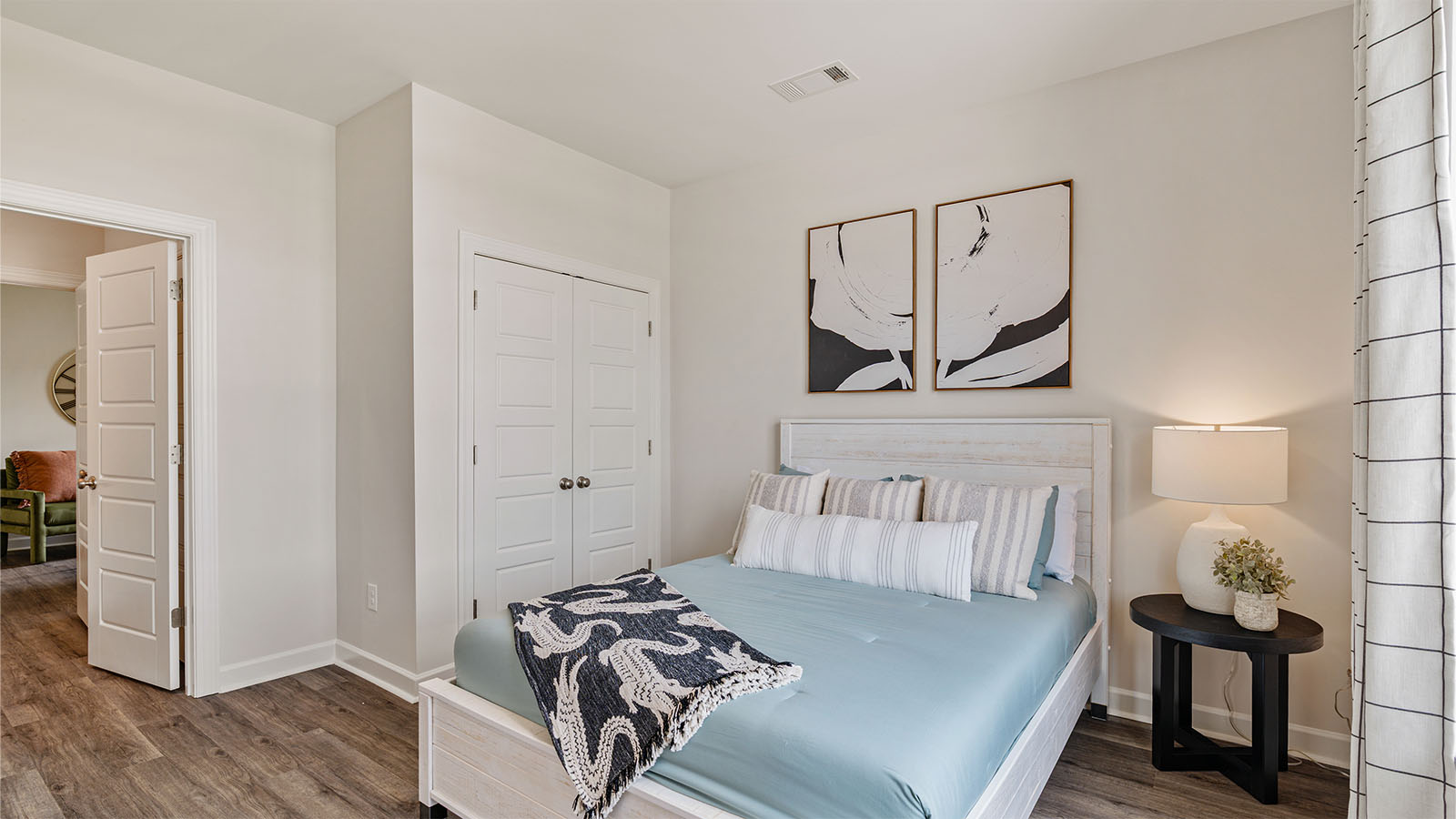 The Camden floorplan bedroom