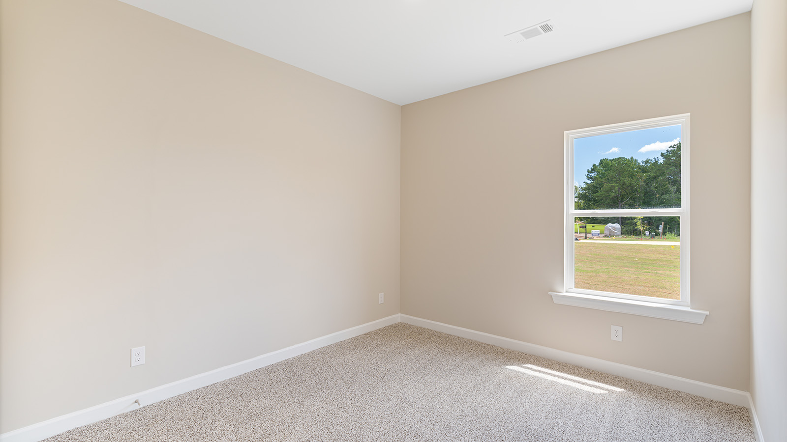 Open bedroom with window