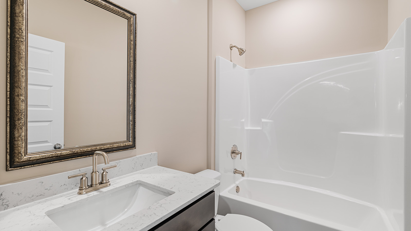 Bathroom with double vanity