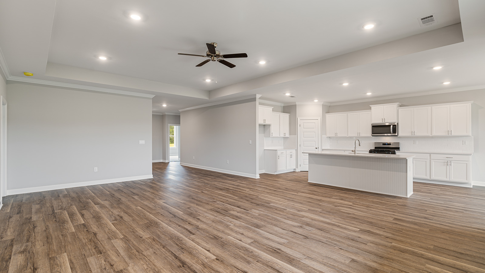 luxury vinyl plan flooring, natural light
