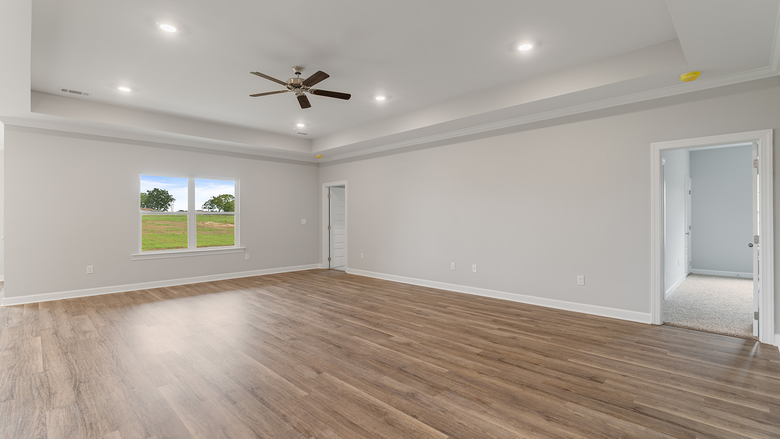 luxury vinyl plan flooring, natural light