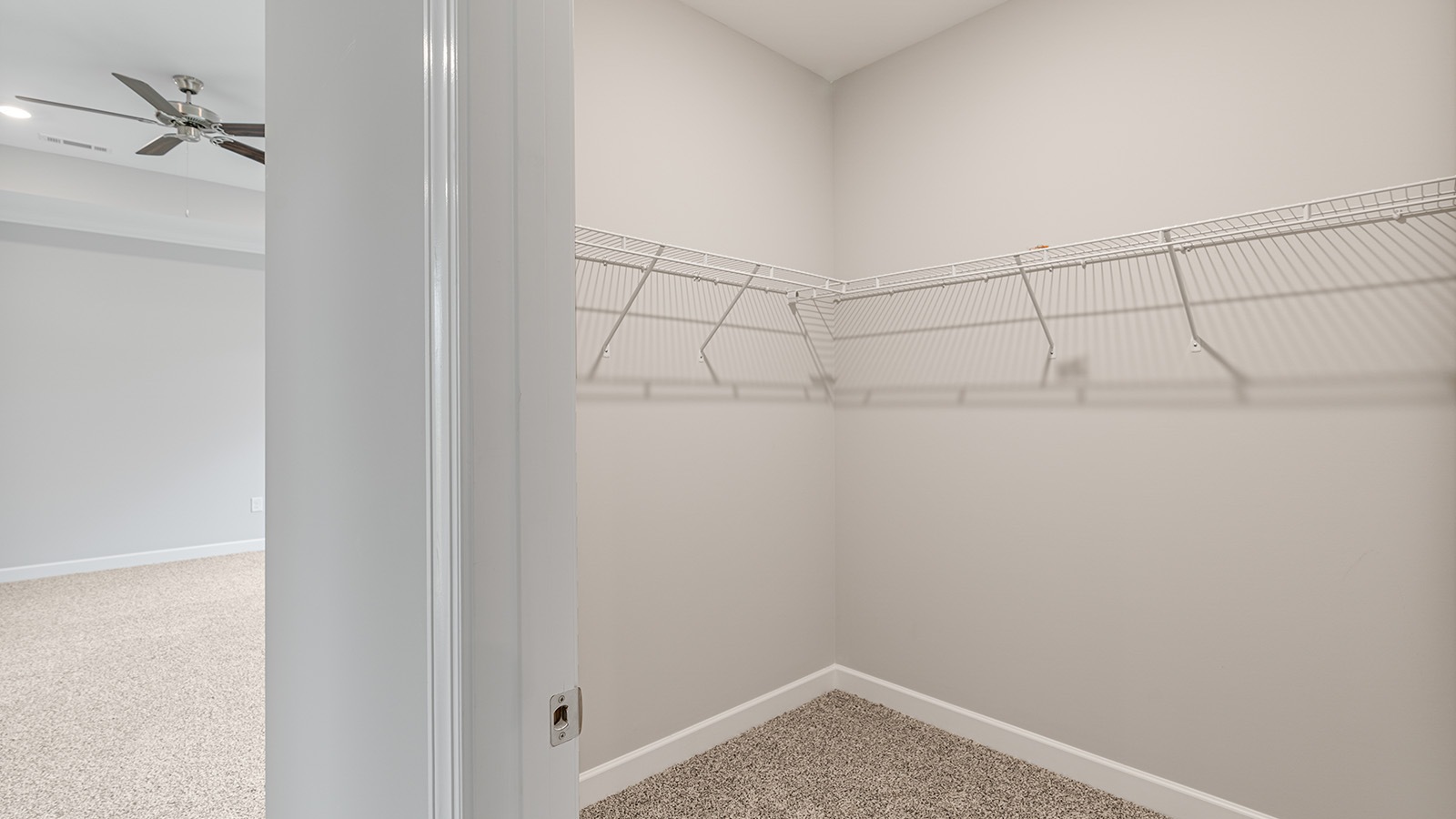 Mohawk carpeted bedrooms, natural lighting, new construction home