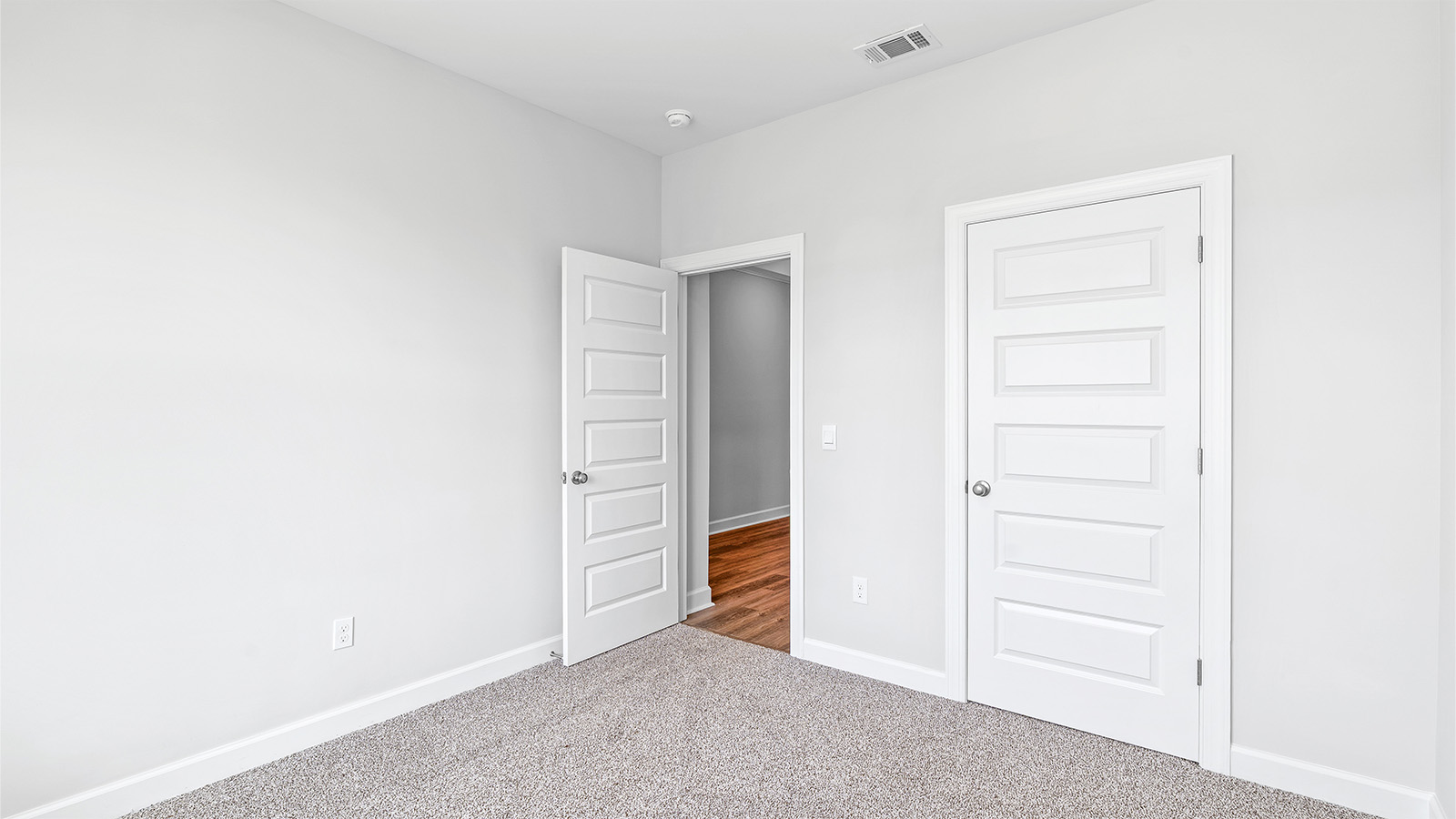 Mohawk carpeted bedrooms, natural lighting, new construction home