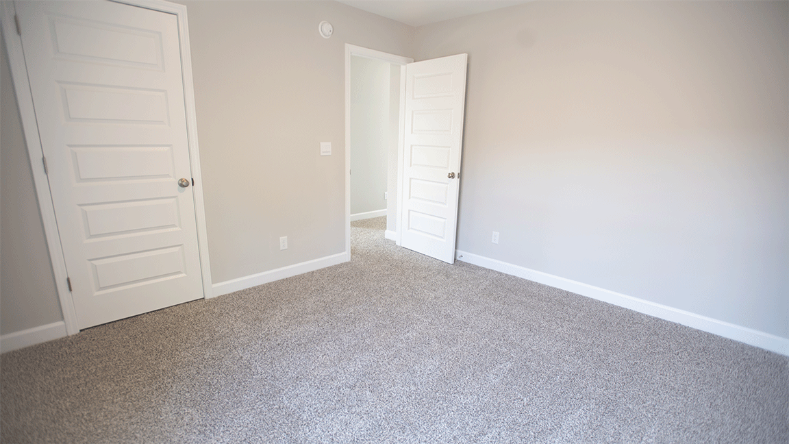 Mohawk carpeted bedrooms, natural lighting, new construction home