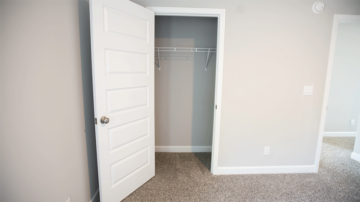 Mohawk carpeted bedrooms, natural lighting, new construction home