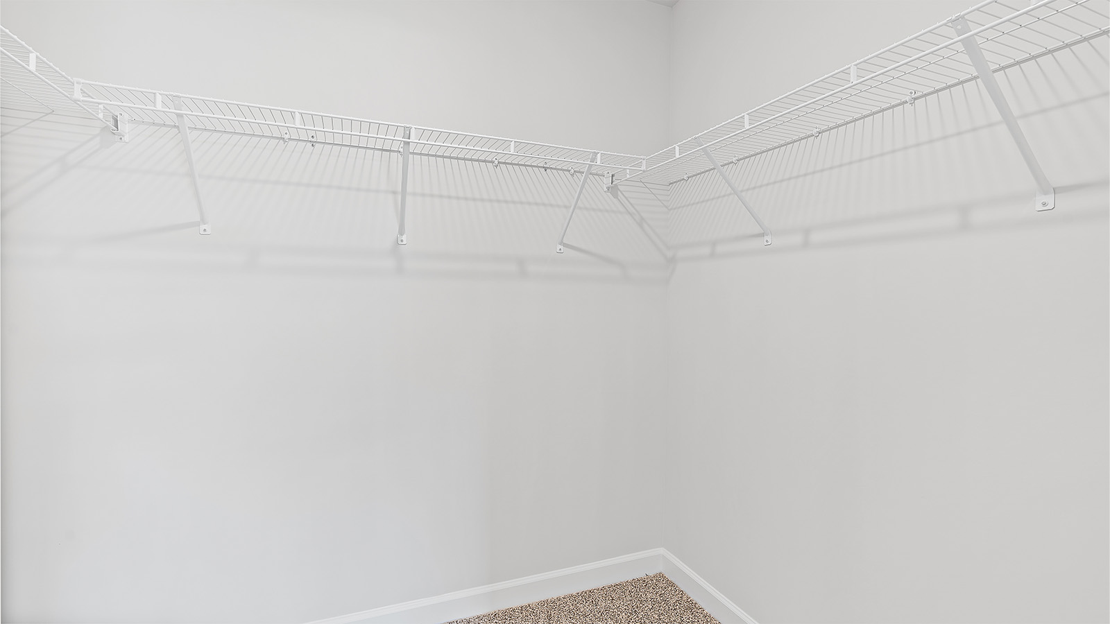 Private primary bath and walk in closet