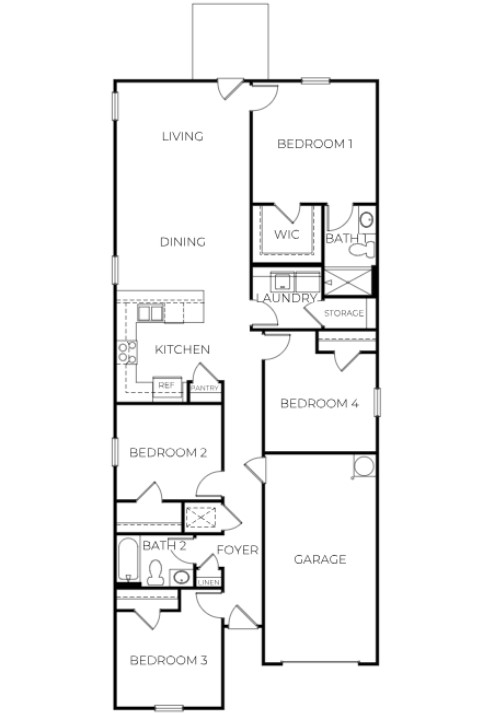 The Camilla Floorplan