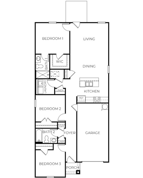 TheDelilah Floorplan