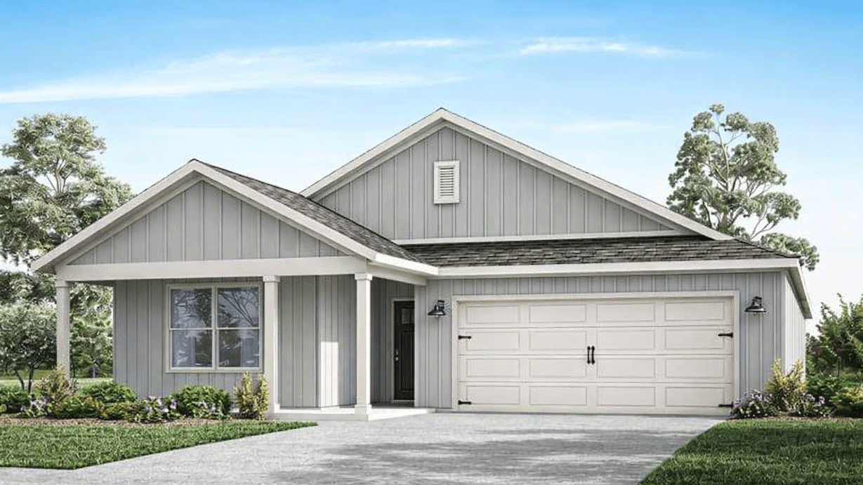 Lakeside floorplan exterior rendering