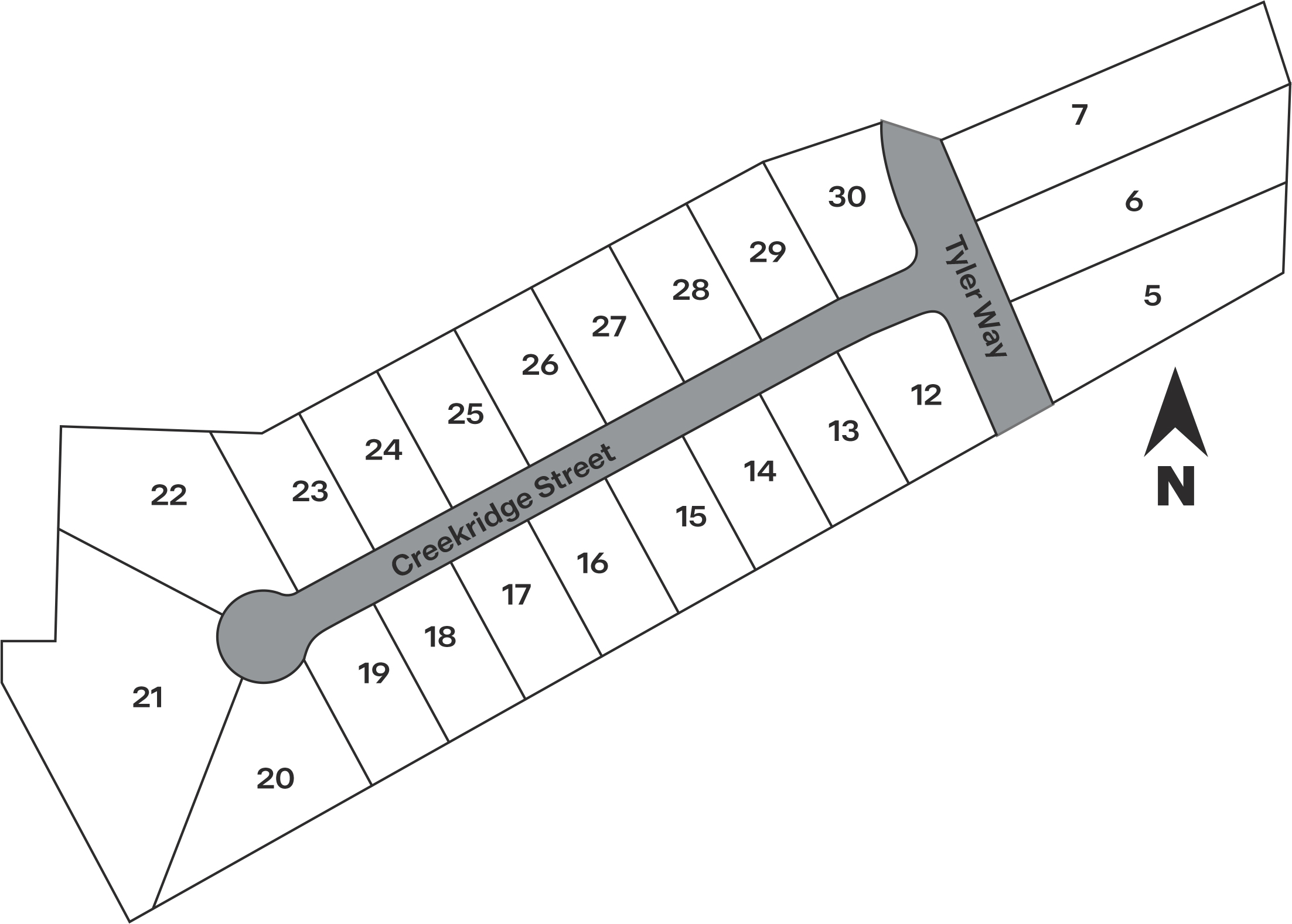 Static Lot Map