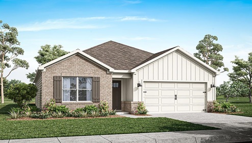 The Cali floorplan exterior rendering