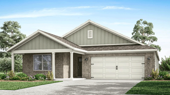 Creekside C13 elevation exterior rendering