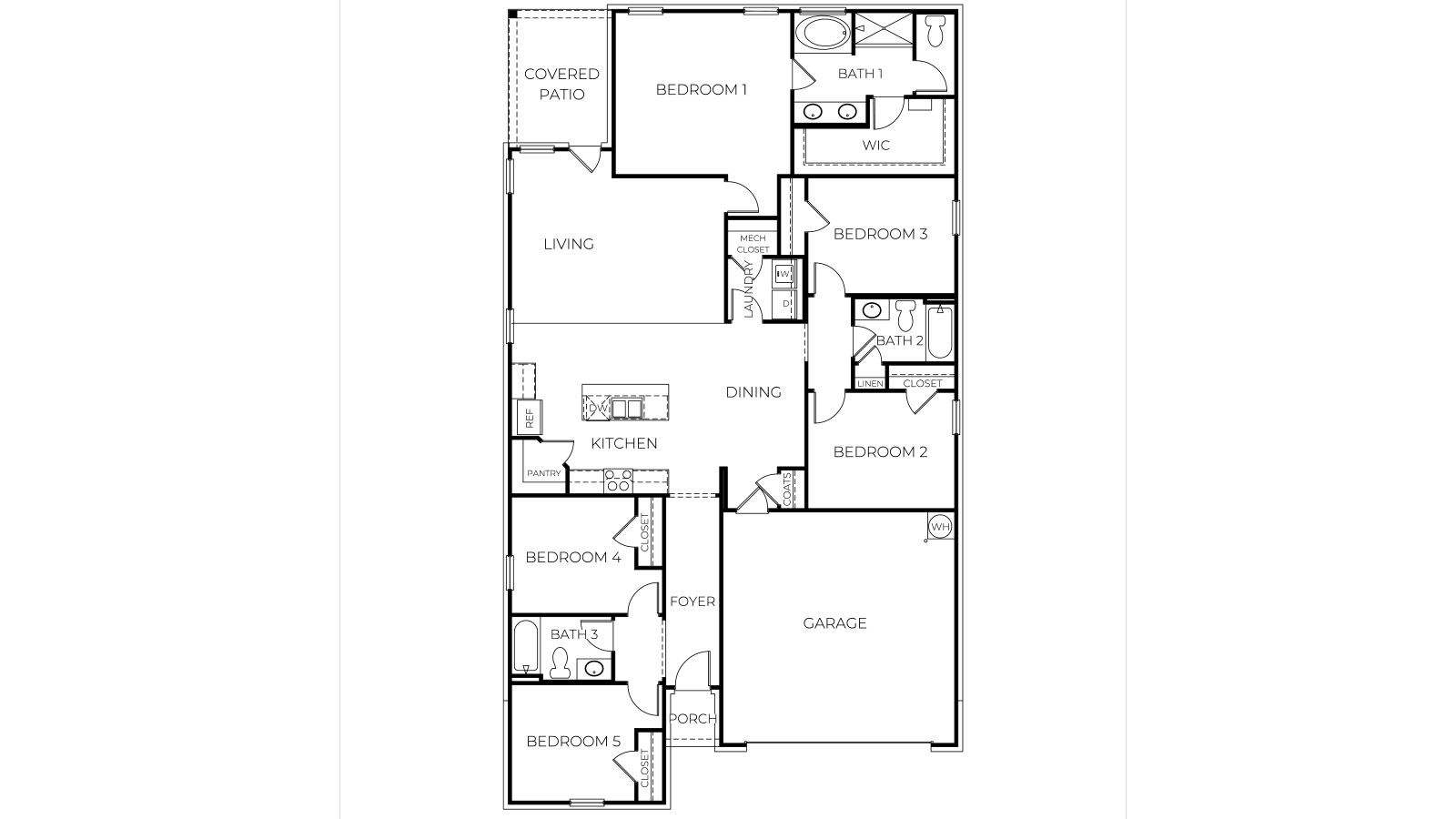 The Riverside floorplan