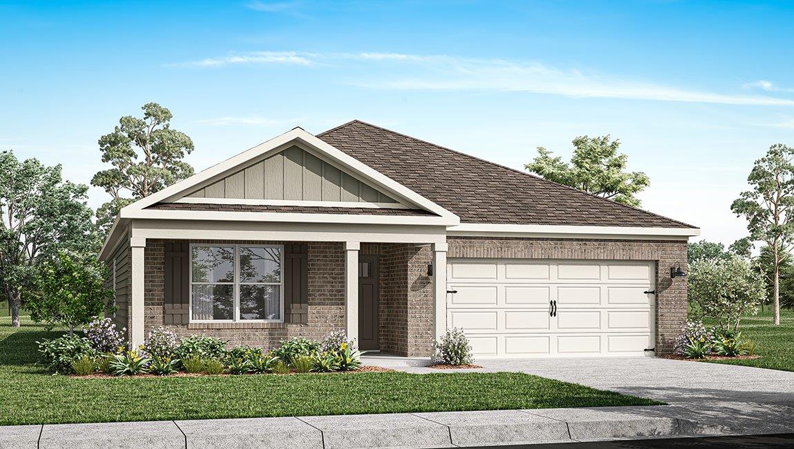 the beau plan exterior rendering