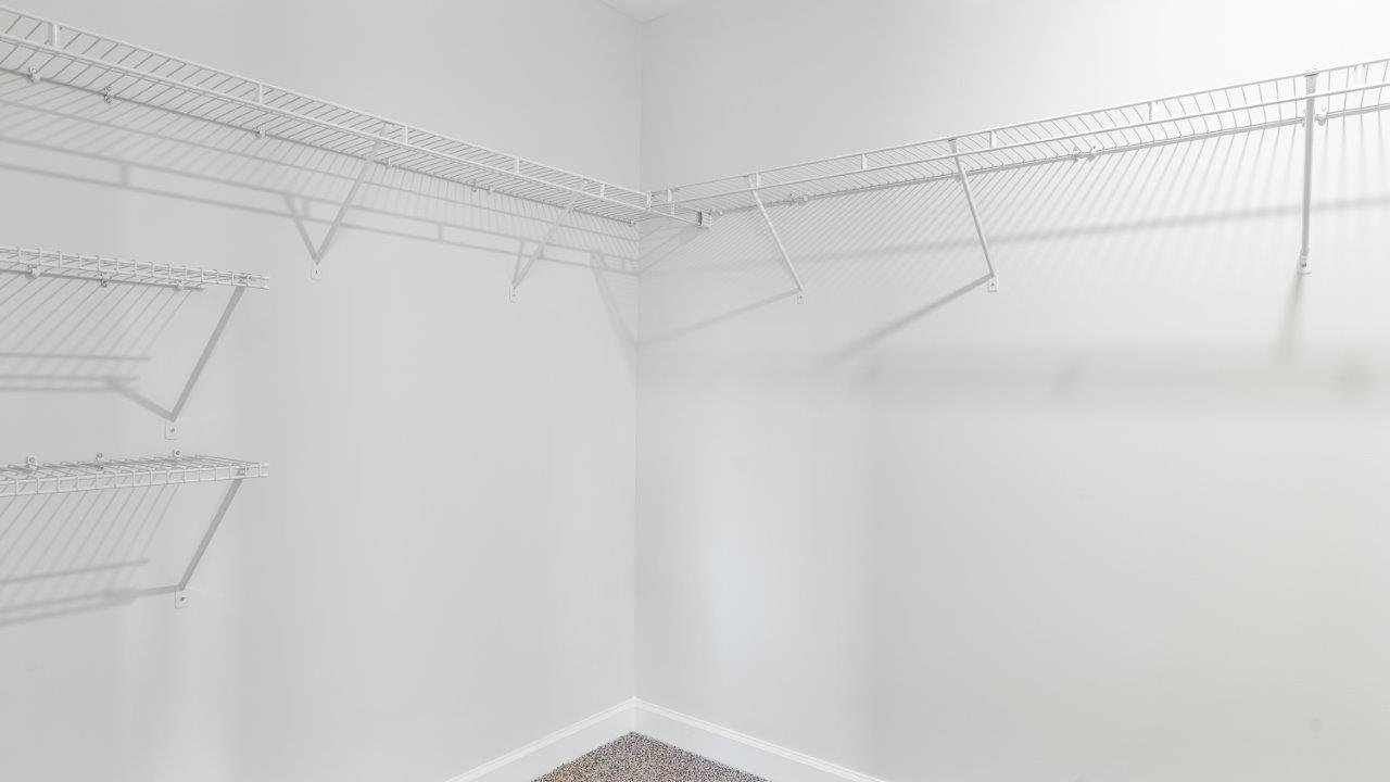 Mohawk carpeted bedrooms, natural lighting, new construction home