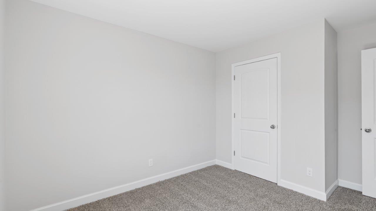 Mohawk carpeted bedrooms, natural lighting, new construction home