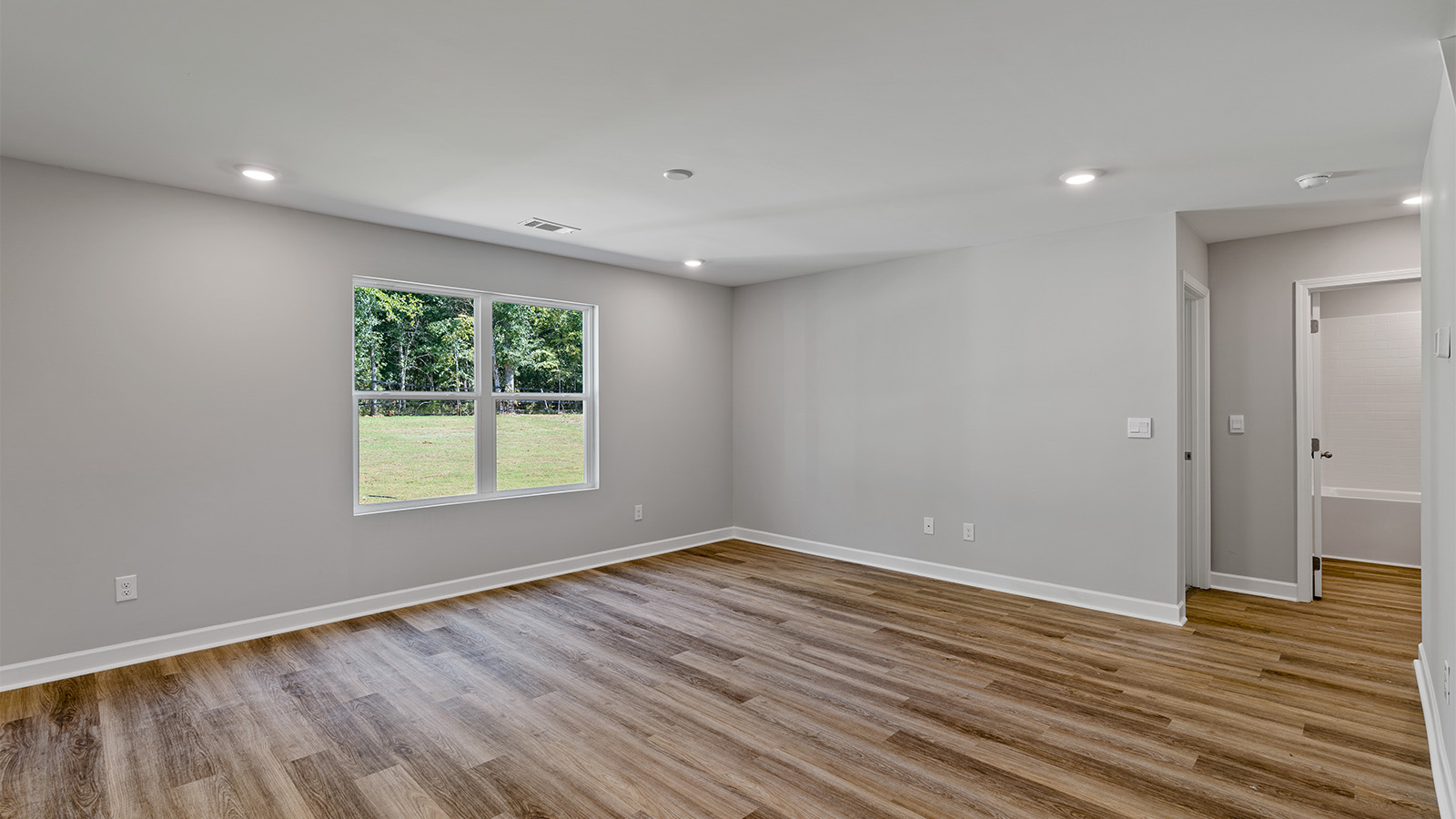 luxury vinyl plan flooring, natural light