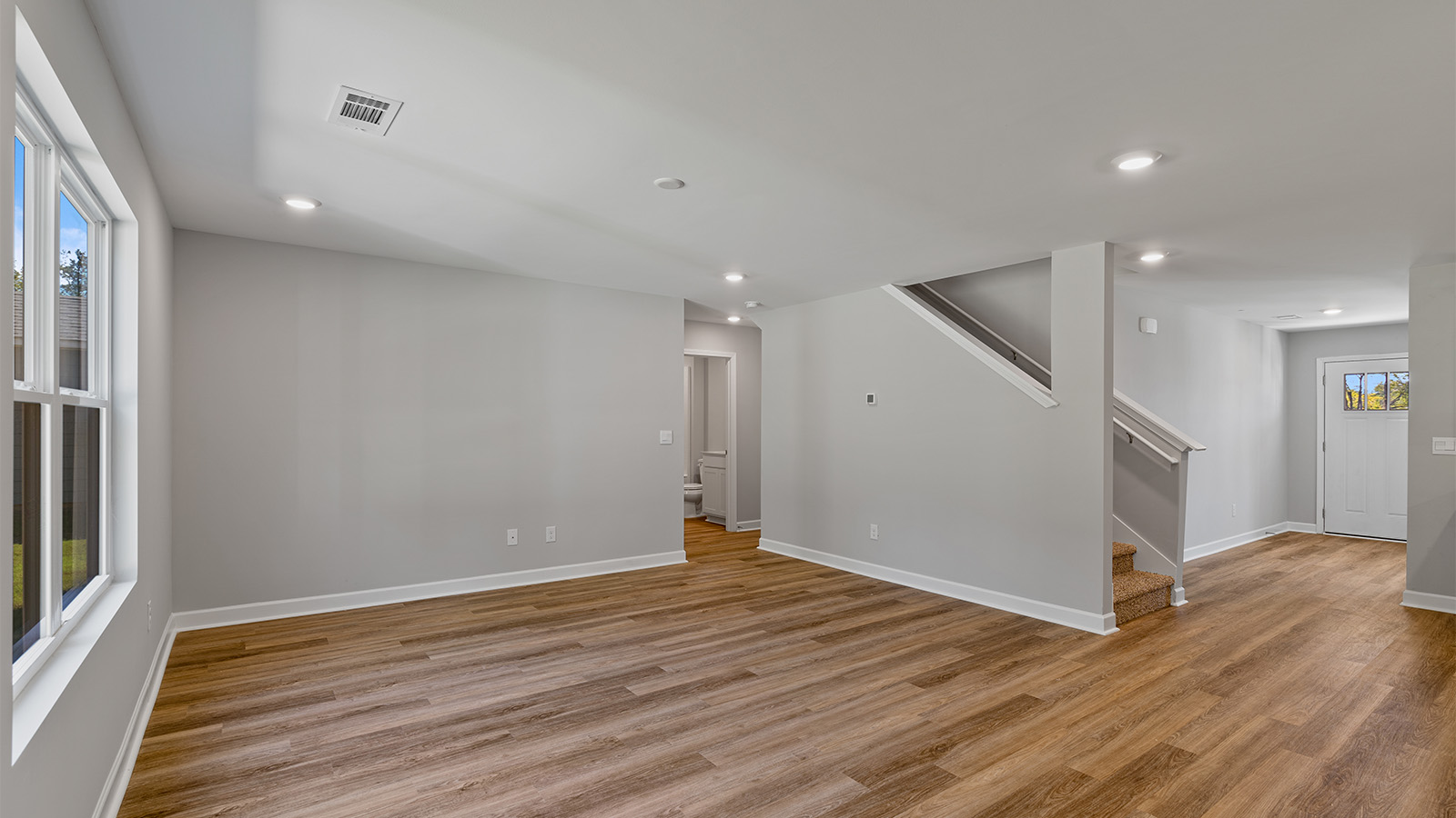 luxury vinyl plan flooring, natural light