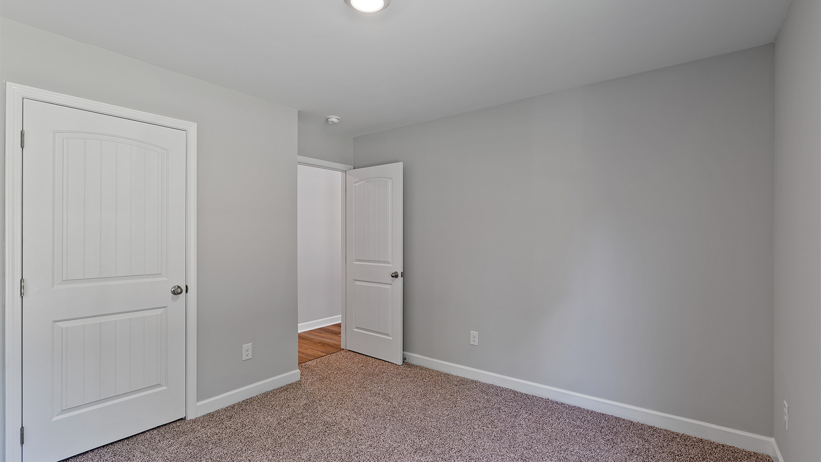 Mohawk carpeted bedrooms, natural lighting, new construction home