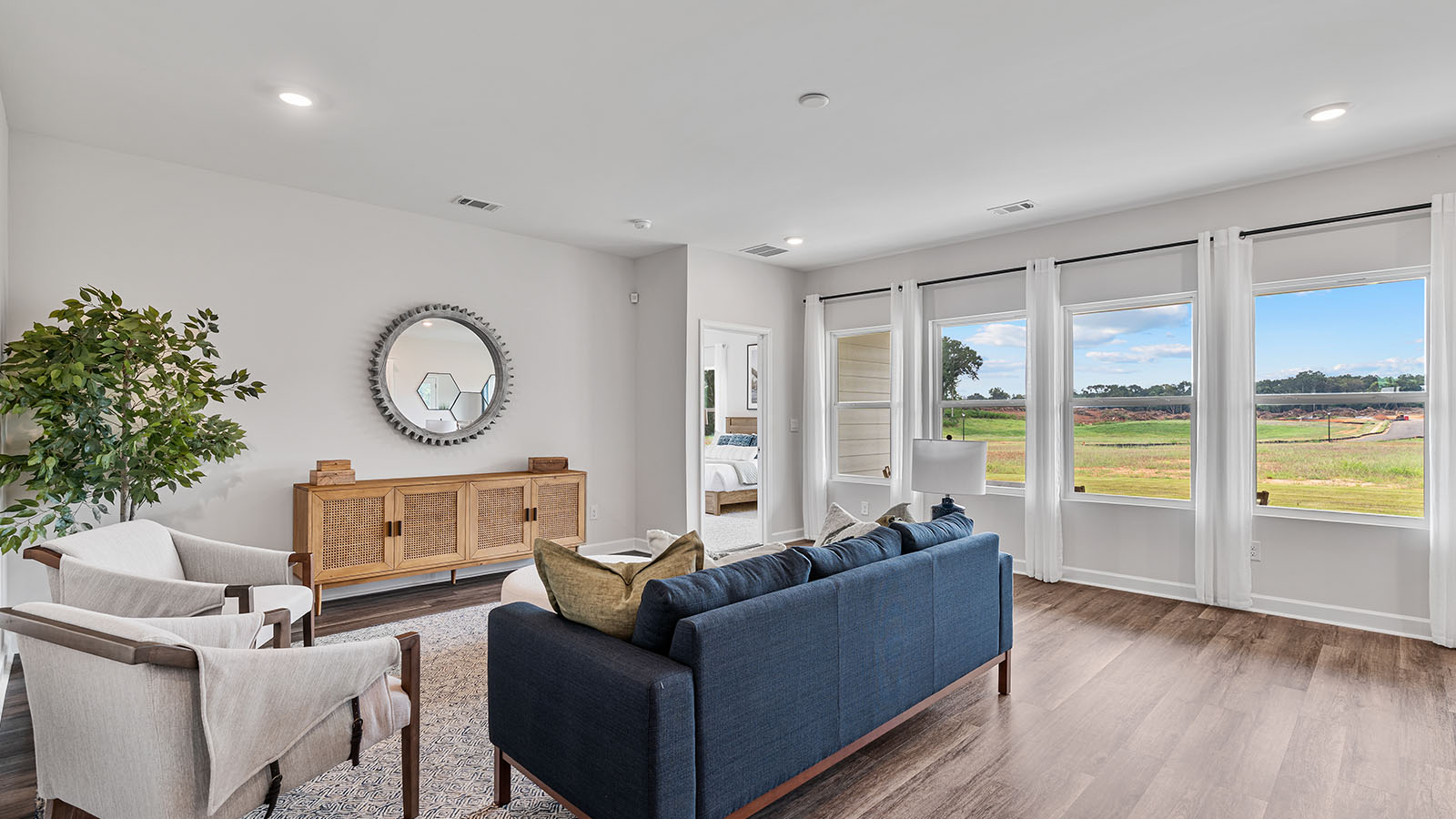 luxury vinyl plan flooring, natural light