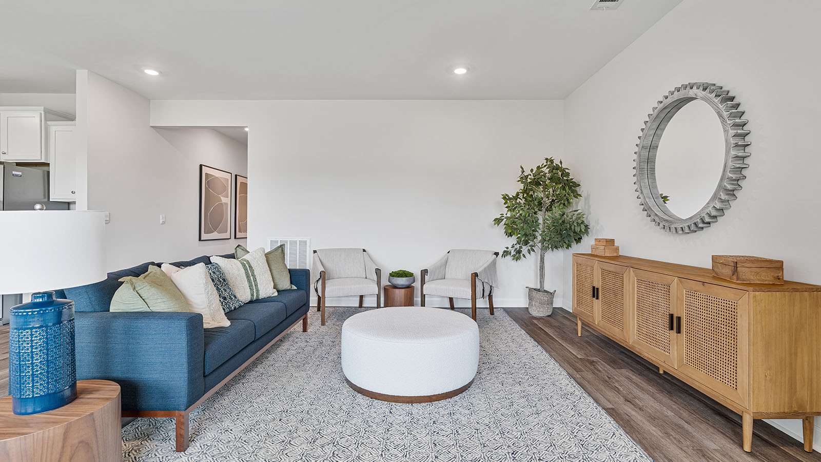 luxury vinyl plan flooring, natural light
