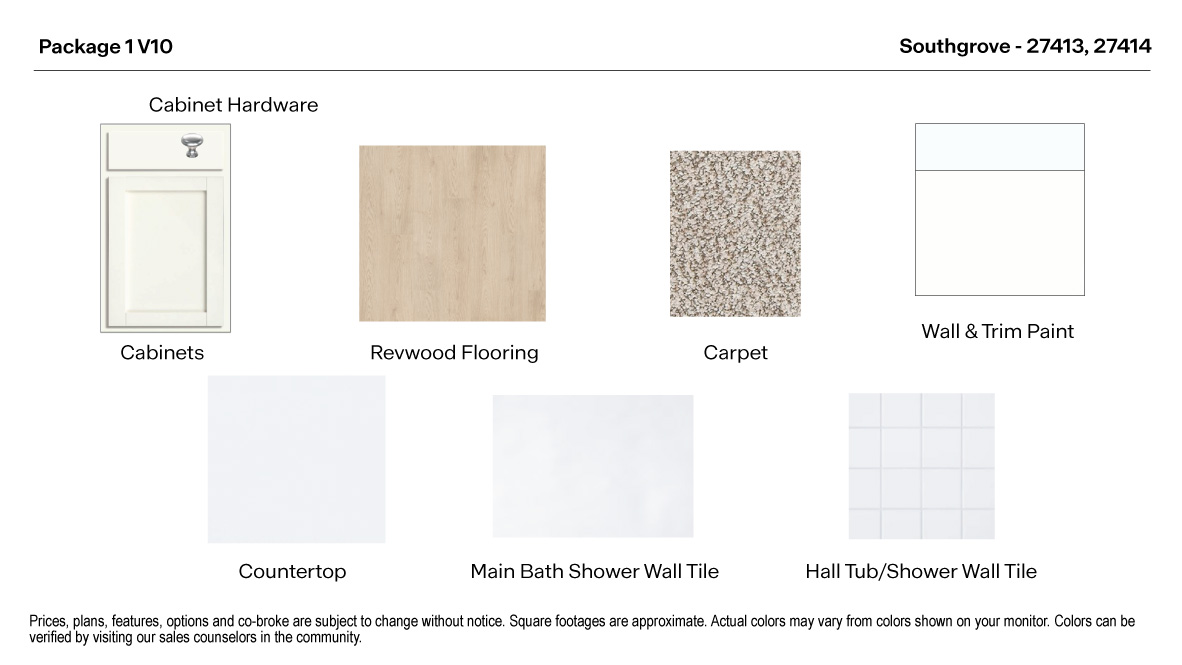 Southgrove Product Package 1