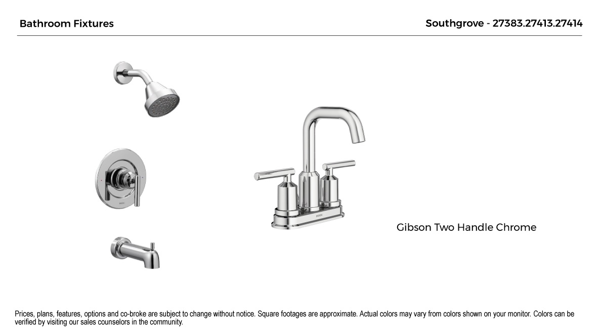 Southgrove Bathroom Fixtures