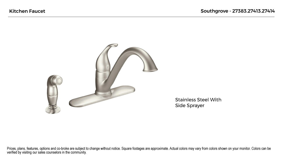 Southgrove Kitchen Faucet