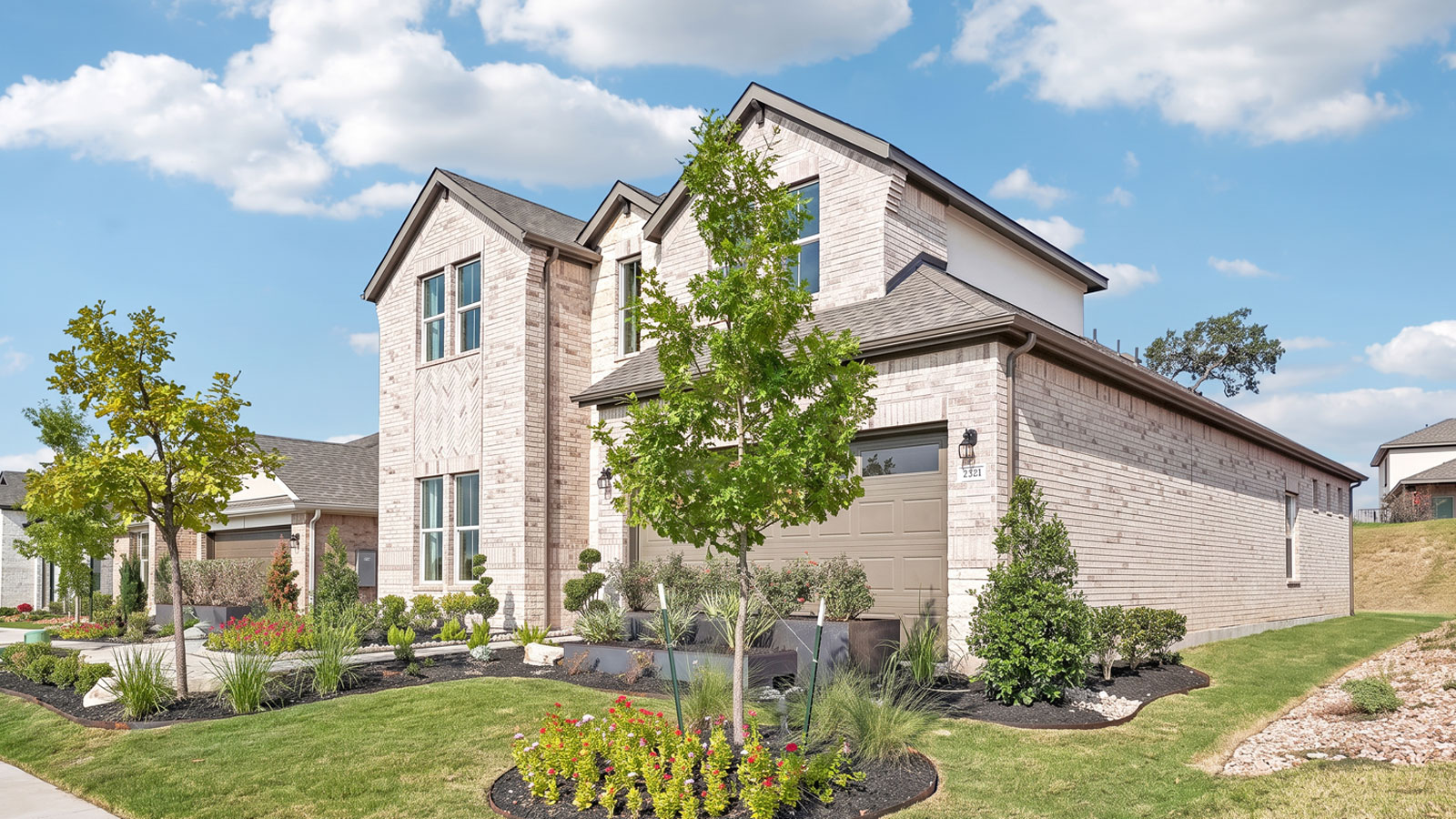 The Garrett Floorplan at The Enclave at Bar W Ranch in Leander, TX.