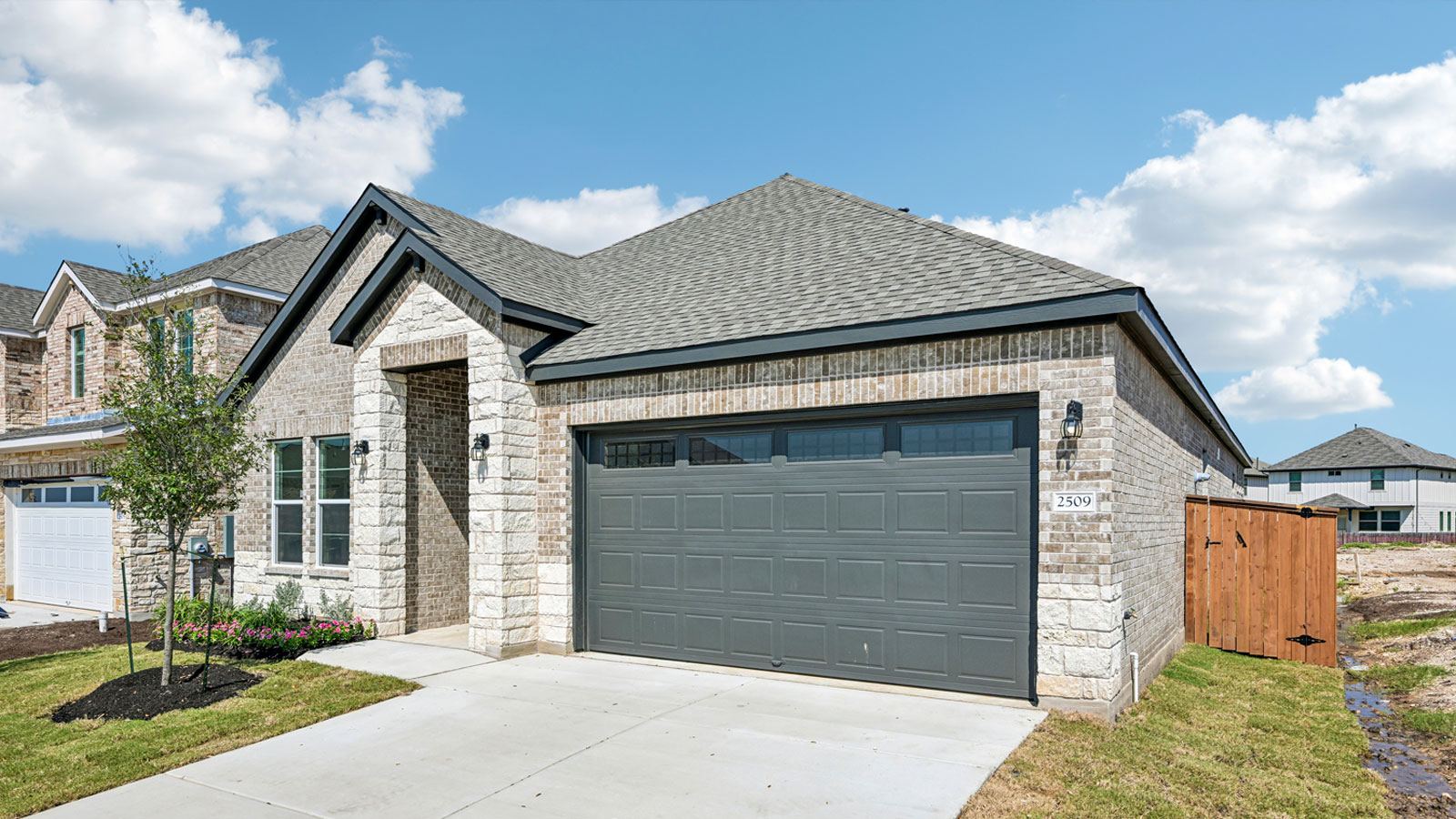 The Edinburg Floorplan at The Enclave at Bar W Ranch - Elevation Y