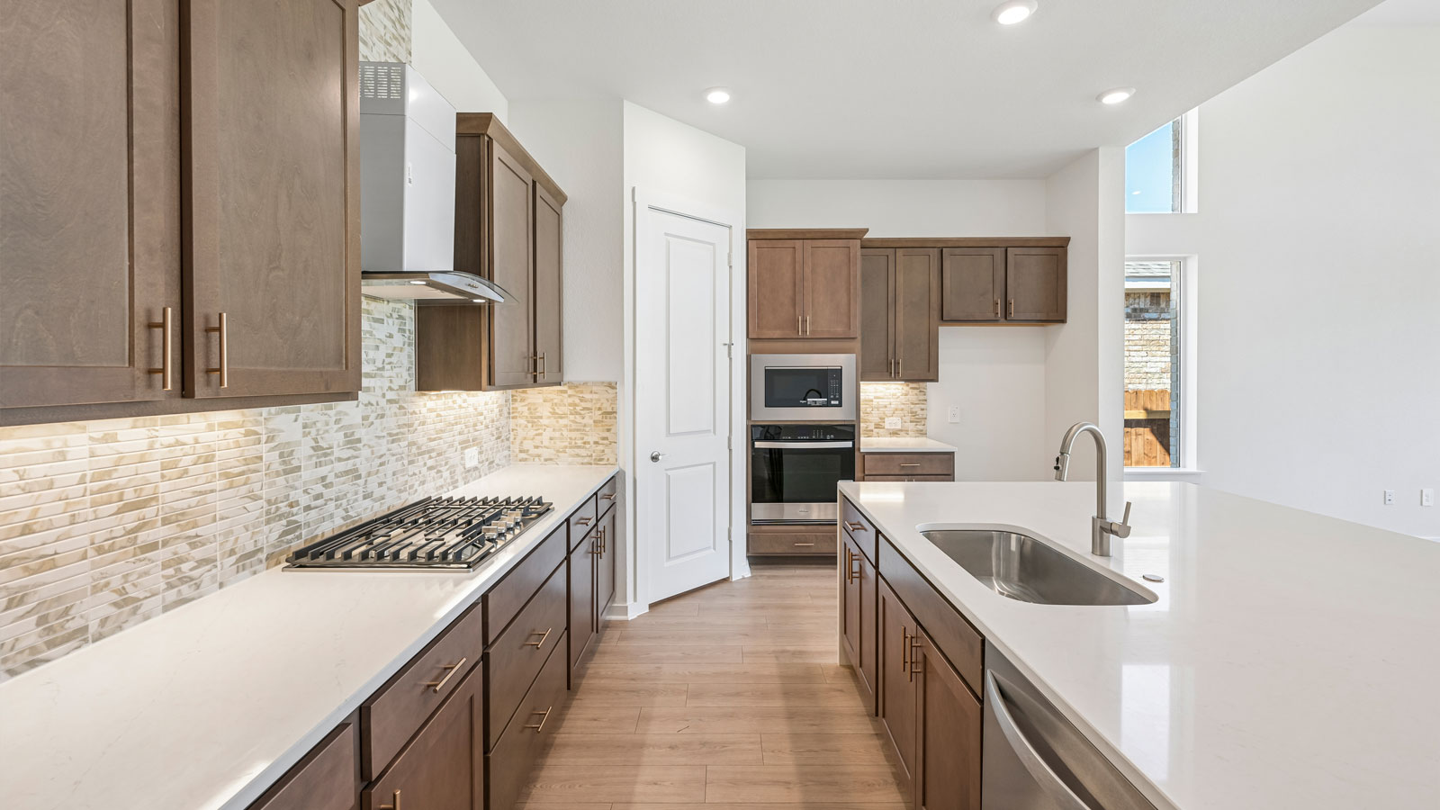 Edinburg Modern Kitchen with Island