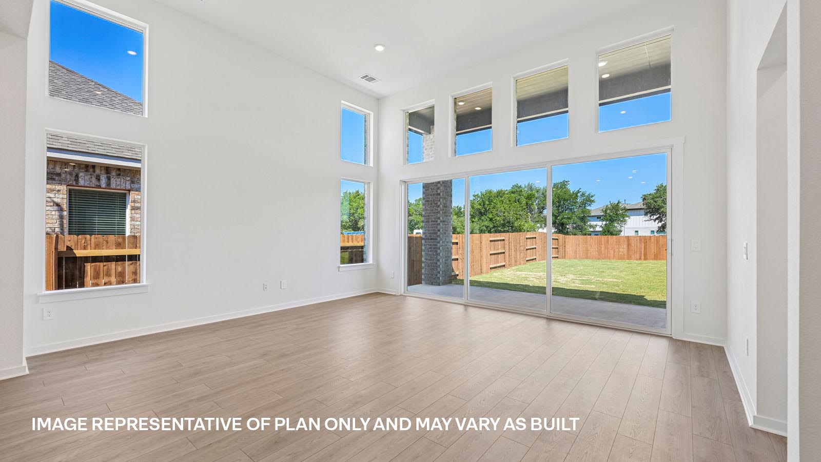 Edinburg Open Concept Livingroom with Large Windows