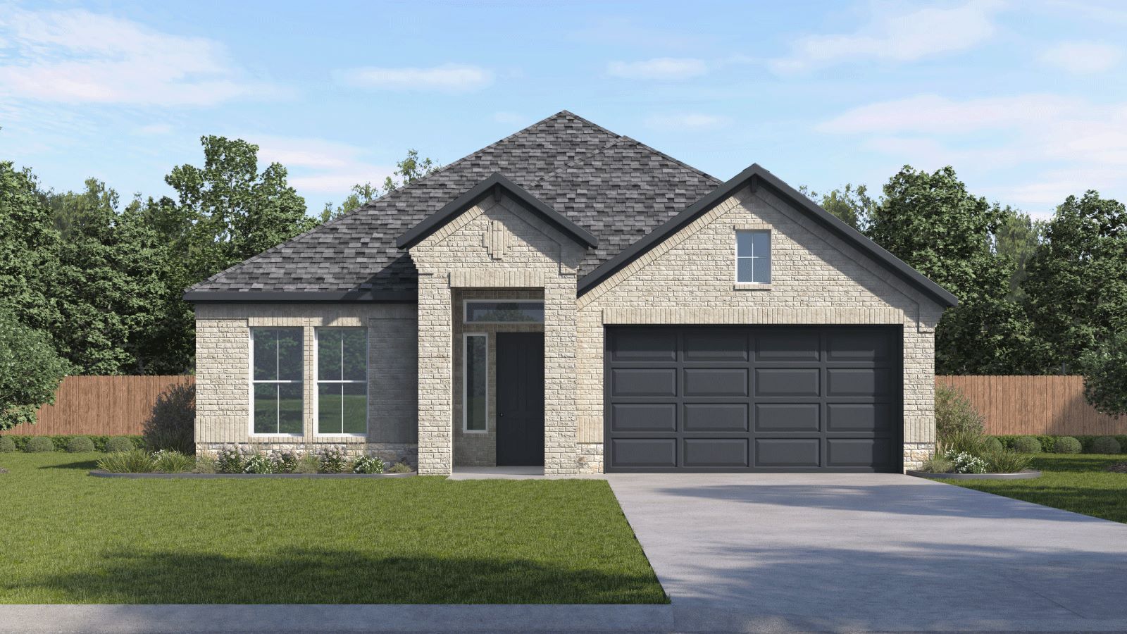 The Edinburg Floorplan at The Enclave at Bar W Ranch-Elevation W