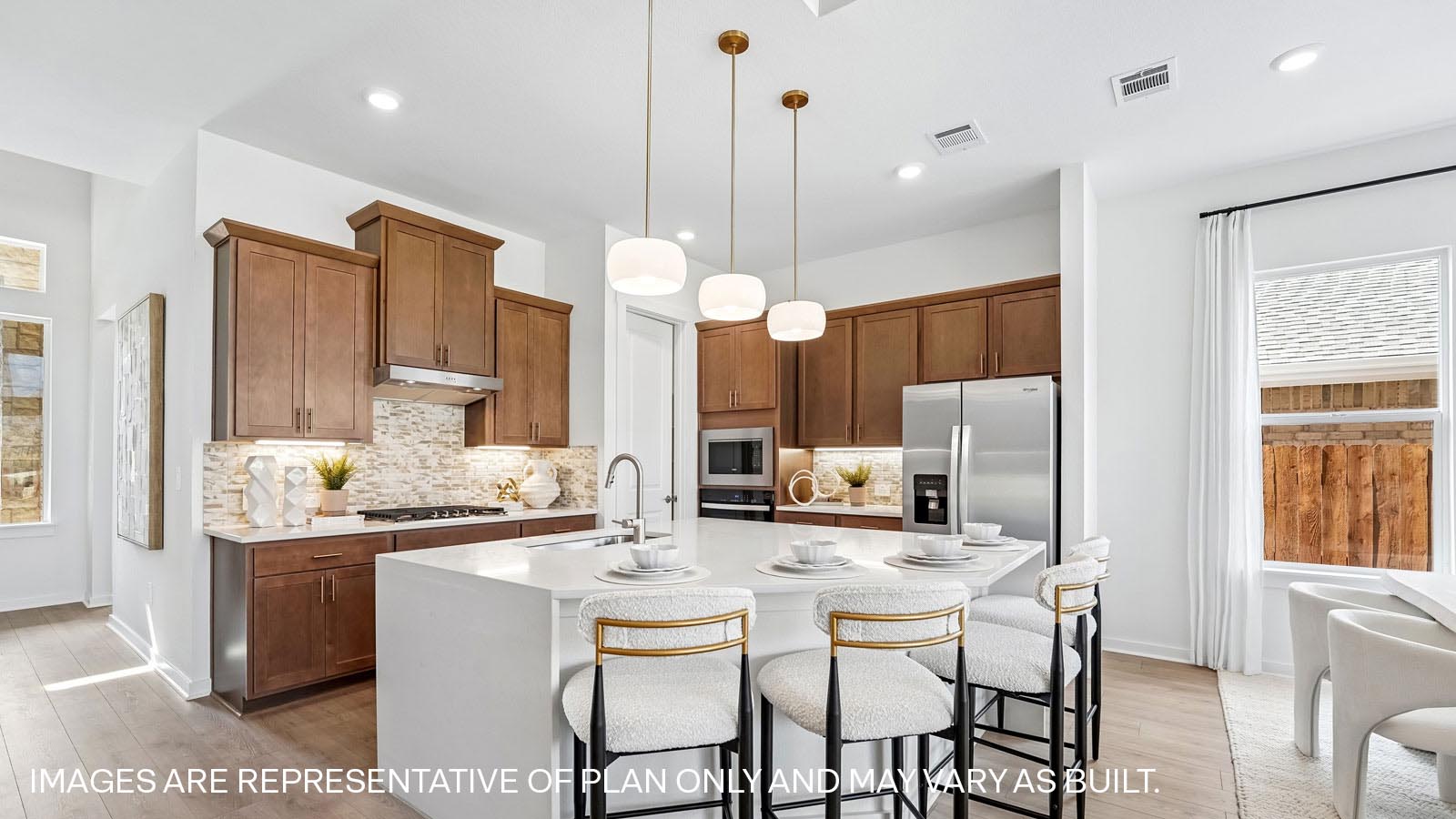 Garrett Spacious Kitchen with Large Island