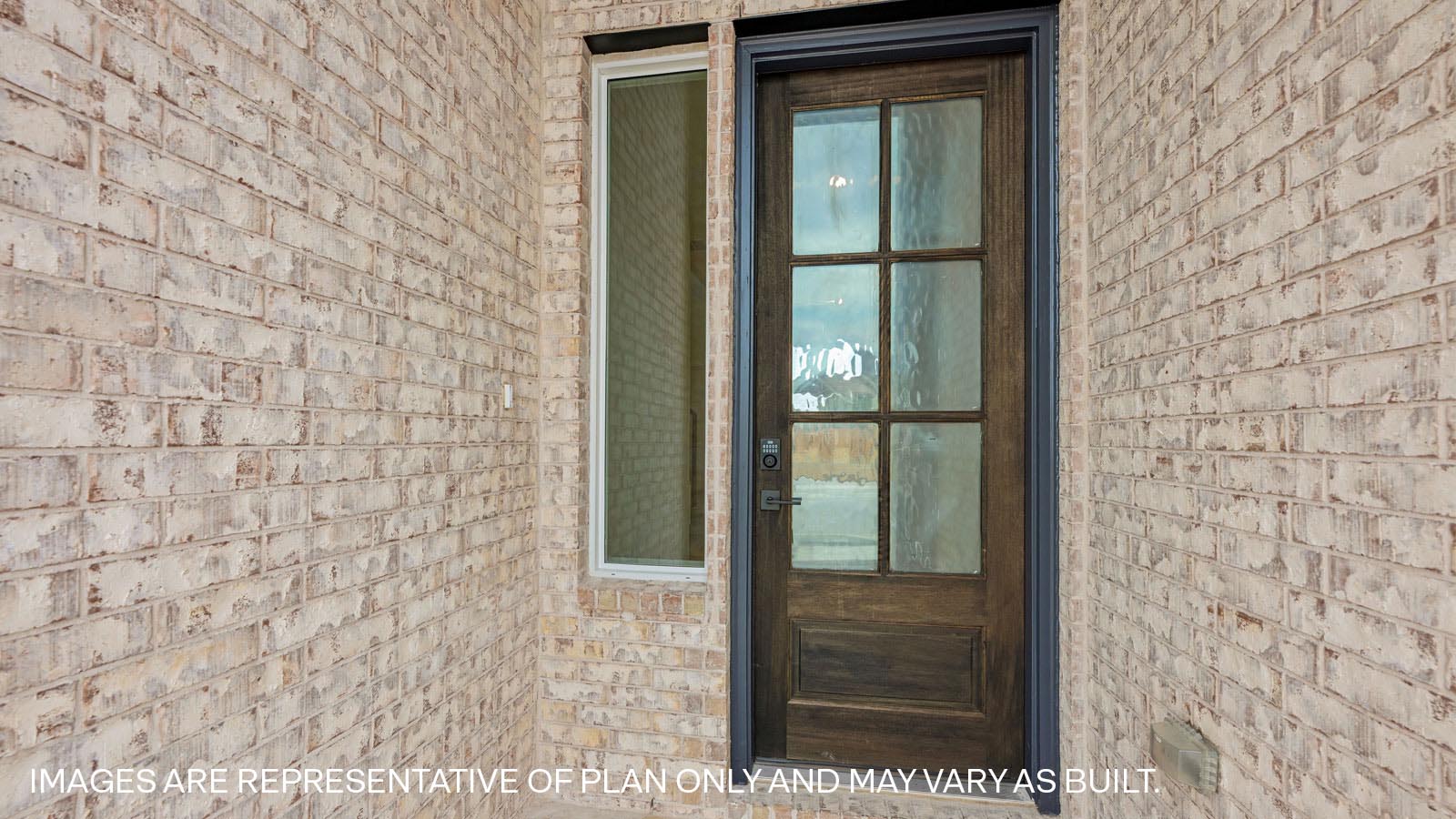 The Ingram Floorplan - Y Elevation at The Enclave at Bar W Ranch in Leander, TX.