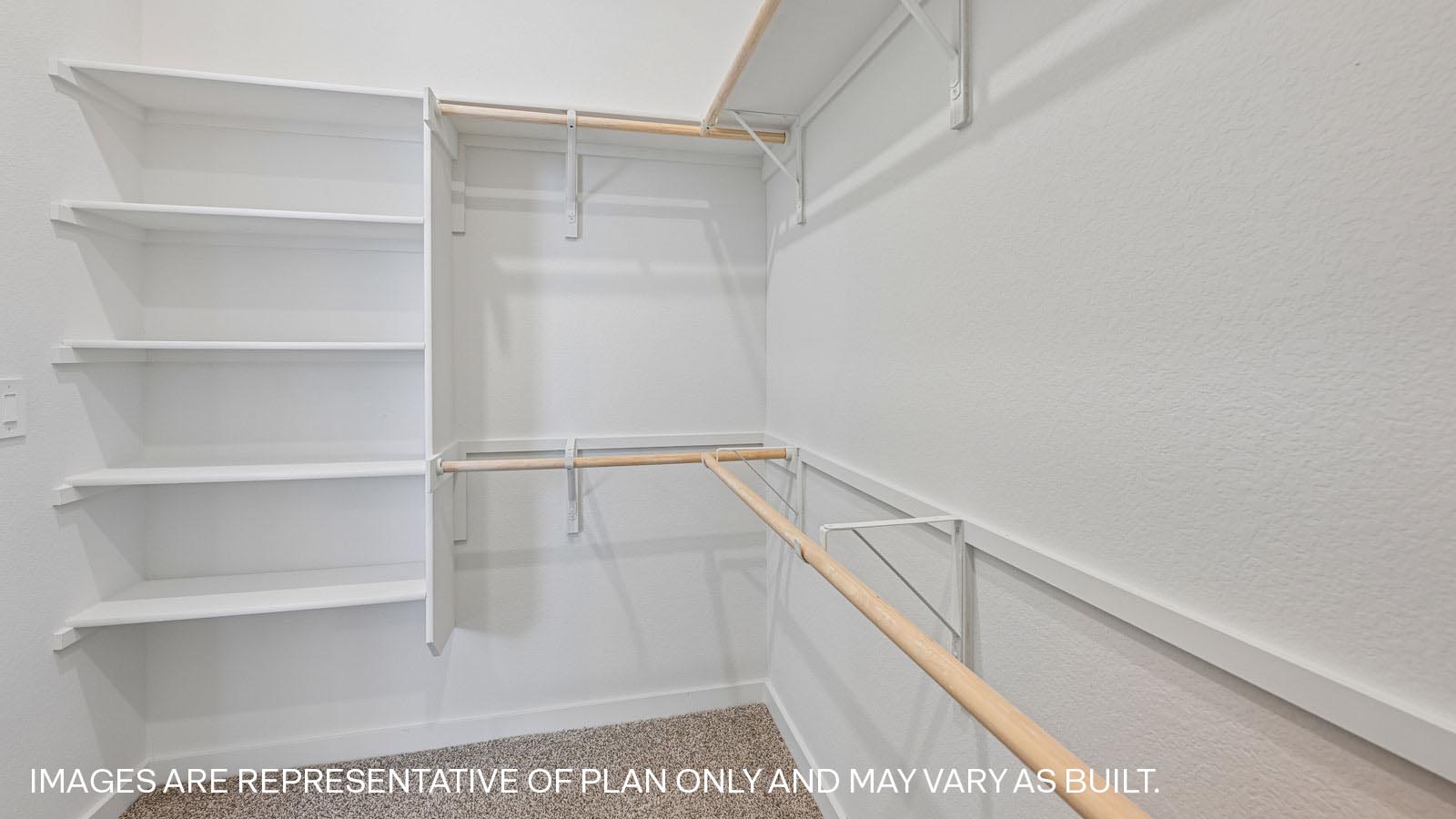 Keller Primary Walk-in Closet