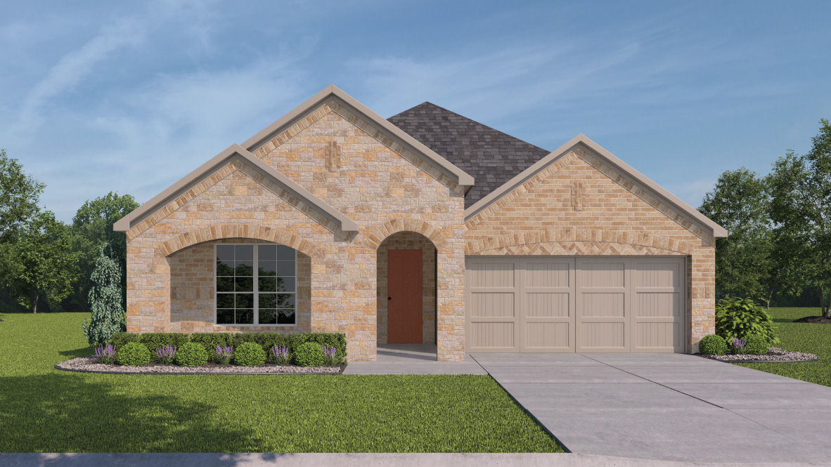 The Kingston Front Exterior Rendering