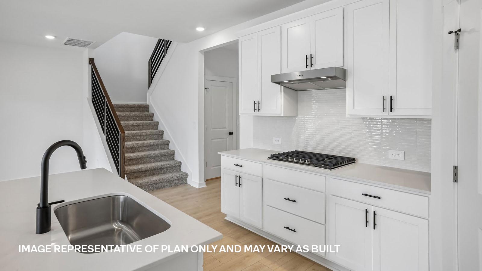 Parker Modern Kitchen with Island