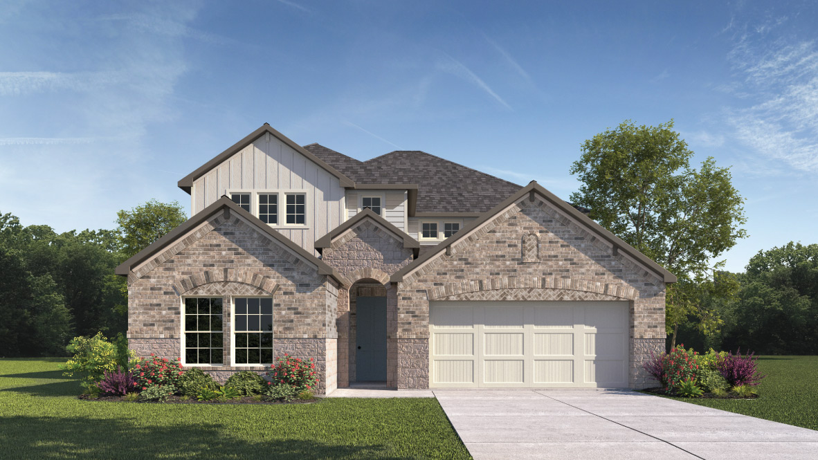 Rendering of the Parker floorplan.