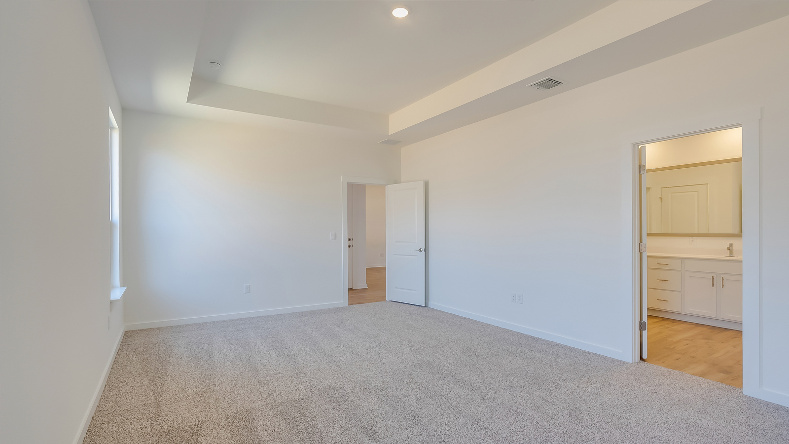 Bedroom 1 with adjoined bathroom.