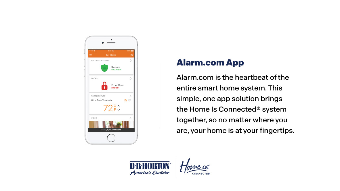 Home Is Connected Alarm App